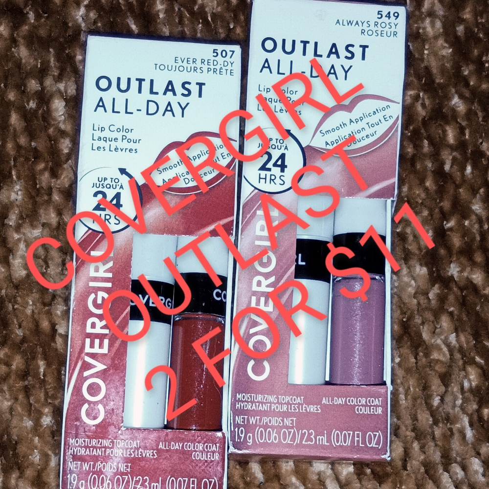 CoverGirl Outlast All-Day Lip Color Set